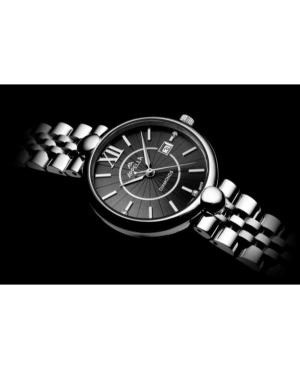 Kobiety Classic Analog Szwajcar kwarcowy Zegarek APPELLA Czarny Wybierz 31.2mm L50011.5166DQ image 4