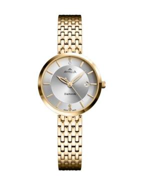Moteriškas Classic Analog Swiss Kvarcinis Watch APPELLA Silver color Dial 30mm L50013.1197DQ