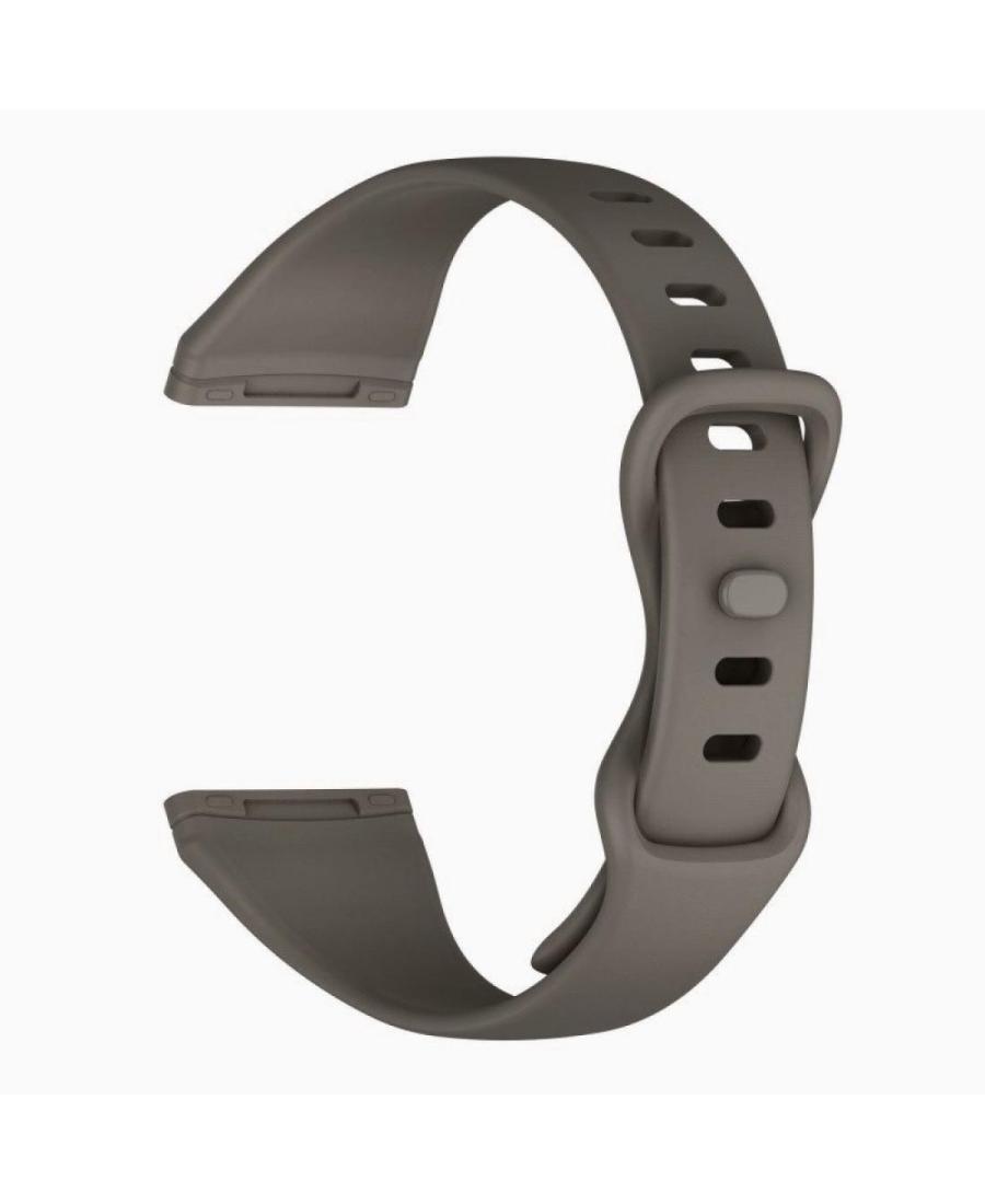 JULMAN Fitbit Versa 3,4 SL Grey L Силикон Серый 23,5 mm