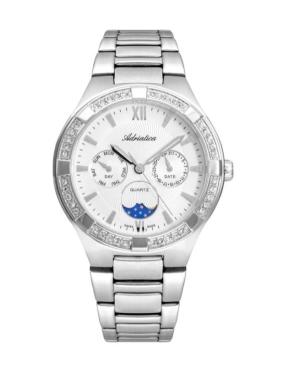 Women Classic Analog Swiss Quartz Watch ADRIATICA Silver Dial A3421.5163QFZ