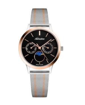 Women Classic Analog Swiss Quartz Watch ADRIATICA Schwarz Dial A3174.R114QF2