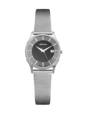 Women Classic Analog Swiss Quartz Watch ADRIATICA Silver color Dial 30mm A3146.5117Q