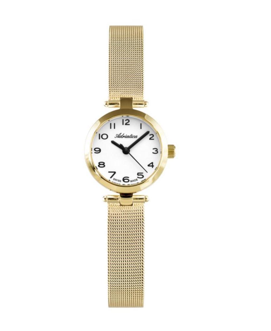 Moteriškas Classic Analog Swiss Kvarcinis Watch ADRIATICA Sidabras Dial 24mm A3435.1123Q