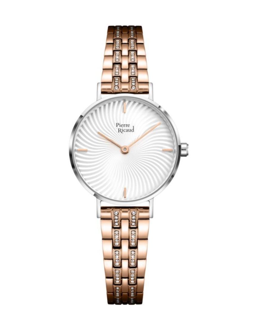 Women Classic Analog Quartz Watch PIERRE RICAUD Silver Dial 28mm P22170.R113Q