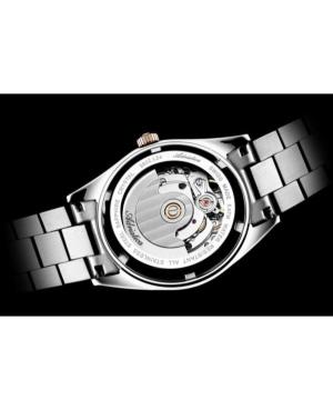 Women Classic Analog Swiss Automatic Watch ADRIATICA Silver Dial 35mm A3802.R113AD image 5