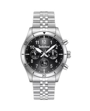 Men Klasické Quartz Analog Watch TIMBERLAND TDWGK0054703 Silver color Dial 46mm