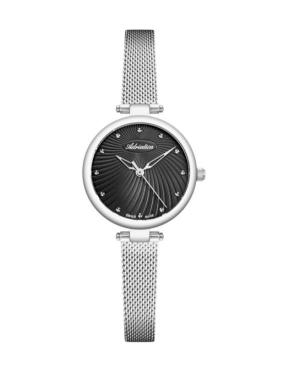 Women Classic Analog Swiss Quartz Watch ADRIATICA Schwarz Dial 28mm A3540.5146Q