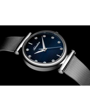Moteriškas Classic Analog Swiss Kvarcinis Watch ADRIATICA Mėlyna Dial 33mm A3518.5195Q/T image 4