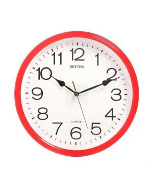 RHYTHM CMG734NR01 Wall clock Plastic Red Tworzywo Sztuczne Czerwony