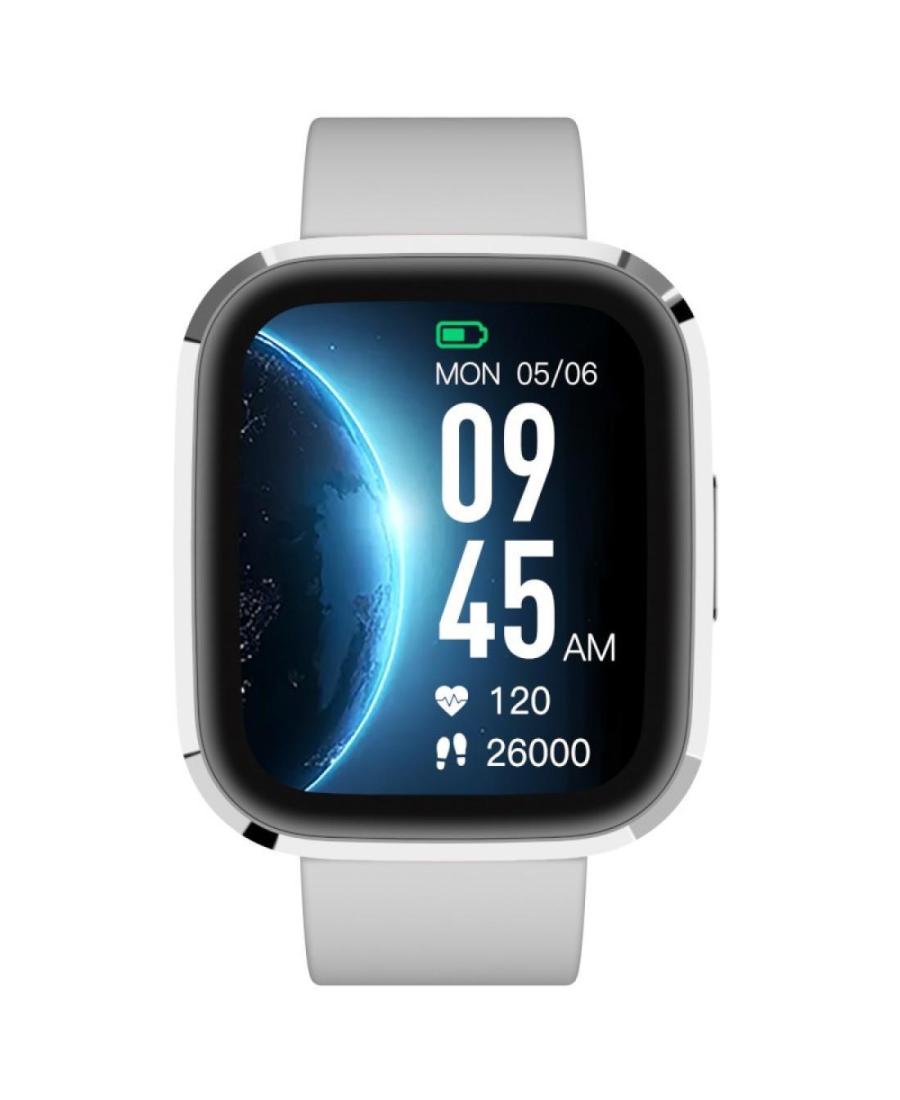 Women Fashion Sports Functional Quartz Digital Watch GARETT GRC STYLE Silver Schwarz Dial 41mm