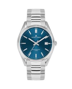 Men Classic Quartz Analog Watch JACQUES LEMANS 50-3C Blue Dial 40mm image 1