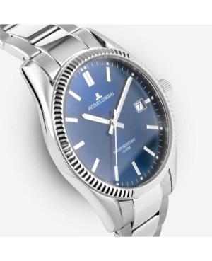 Men Classic Quartz Analog Watch JACQUES LEMANS 50-3C Blue Dial 40mm image 7