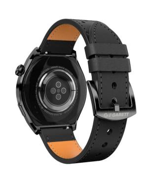Жіночий Смарт Фешн Спортивний Наручний Годинник GARETT V12 Black leather image 2