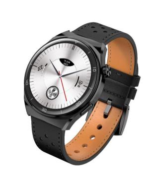 Жіночий Смарт Фешн Спортивний Наручний Годинник GARETT V12 Black leather image 6