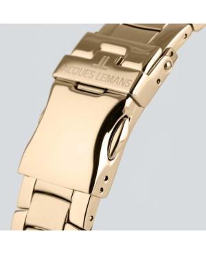Men Klasické Quartz Analog Watch JACQUES LEMANS 1-2197J Černá Dial 42mm image 3
