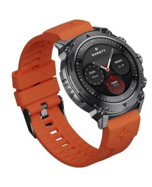 Men Sports Functional Fashion Watch GARETT Atom Black steel 47mm image 3