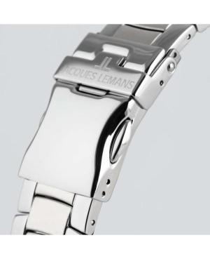 Mężczyźni klasyczny kwarcowy analogowe Zegarek JACQUES LEMANS 1-2197F Czarny Wybierz 42mm image 4