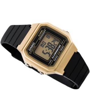 Men Functional Japan Quartz Digital Watch Alarm CASIO W-217HM-9AVEF Gold color Dial 41mm image 4