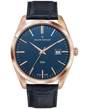 Чоловічий Класичний Швейцарський Наручний Годинник CLAUDE BERNARD 70201 37R BUIR