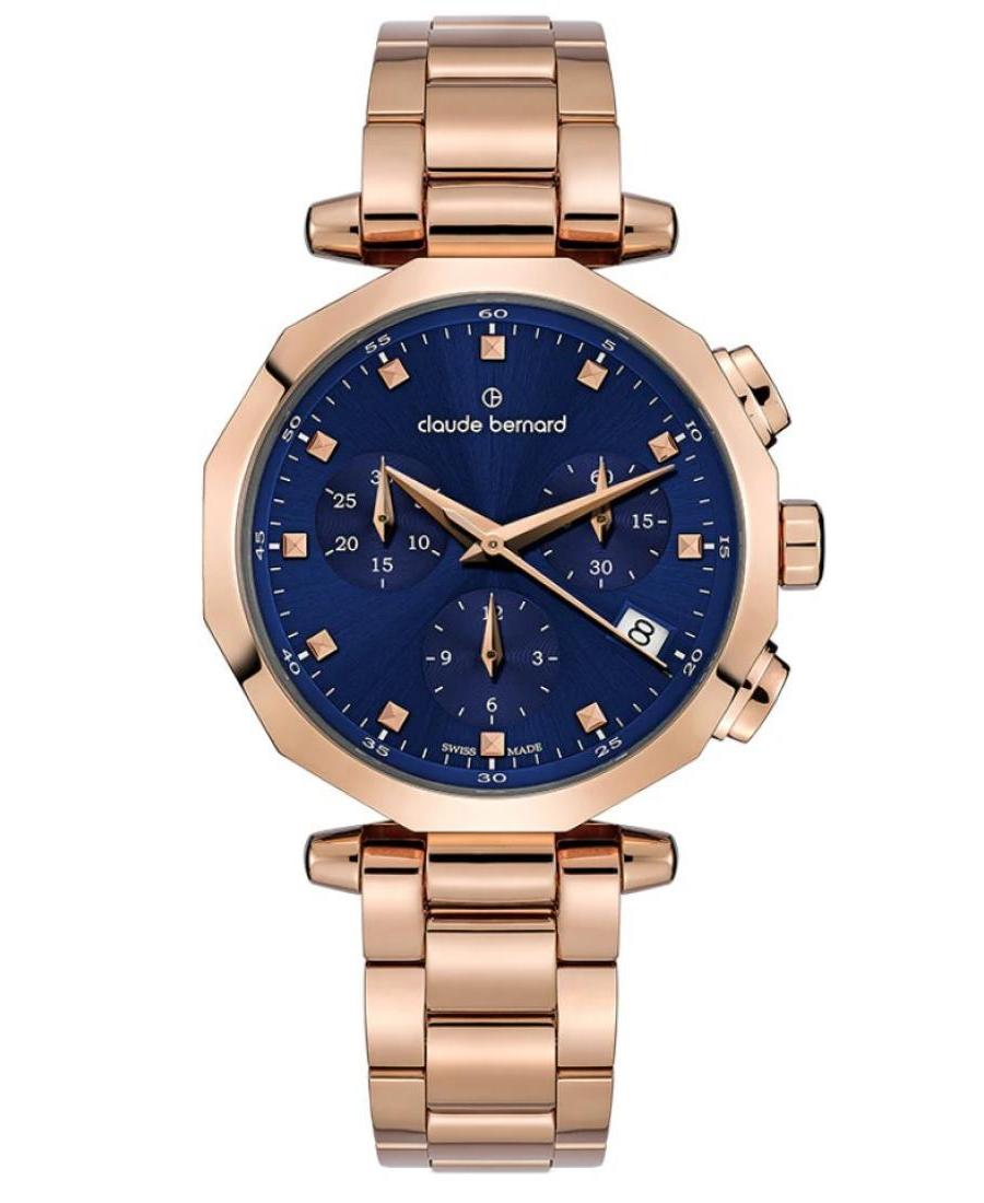 Женские Классические Швейцарские Наручные Часы CLAUDE BERNARD 10251 37RM BUIR