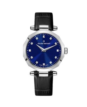 Kobiety klasyczny Szwajcar kwarcowy analogowe Zegarek CLAUDE BERNARD 20229 3CBU BUIN Niebieska Wybierz 29mm