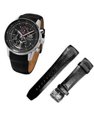 Vostok-Europe LIMOUSINE Watch Strap VE-GAZ14(IN).01.23.W Black 23 mm Juoda Mėlyna 18 mm, 20 mm, 22 mm image 2