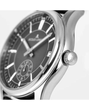 Mężczyźni klasyczny kwarcowy analogowe Zegarek JACQUES LEMANS 1-2197A Czarny Wybierz 42mm image 6