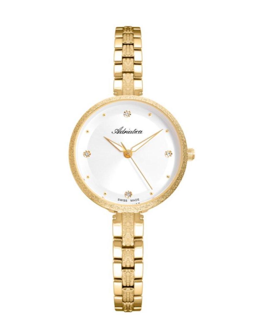 Moteriškas Classic Analog Swiss Kvarcinis Watch ADRIATICA Sidabras Dial 30mm A3753.1143Q