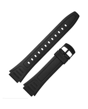 Watch Strap CASIO 10268612 Black Juoda 18 mm