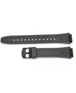 Watch Strap CASIO 10268612 Black Černá 18 mm image 4