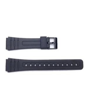 Watch Strap CASIO 71604002 Plastic / Rubber czarny Tworzywo sztuczne/guma 22 mm Czarny 18 mm image 4