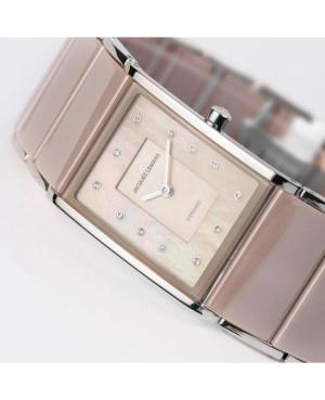 Women Klassisch Quartz Analog Watch JACQUES LEMANS 1-1940N Sand Dial image 3