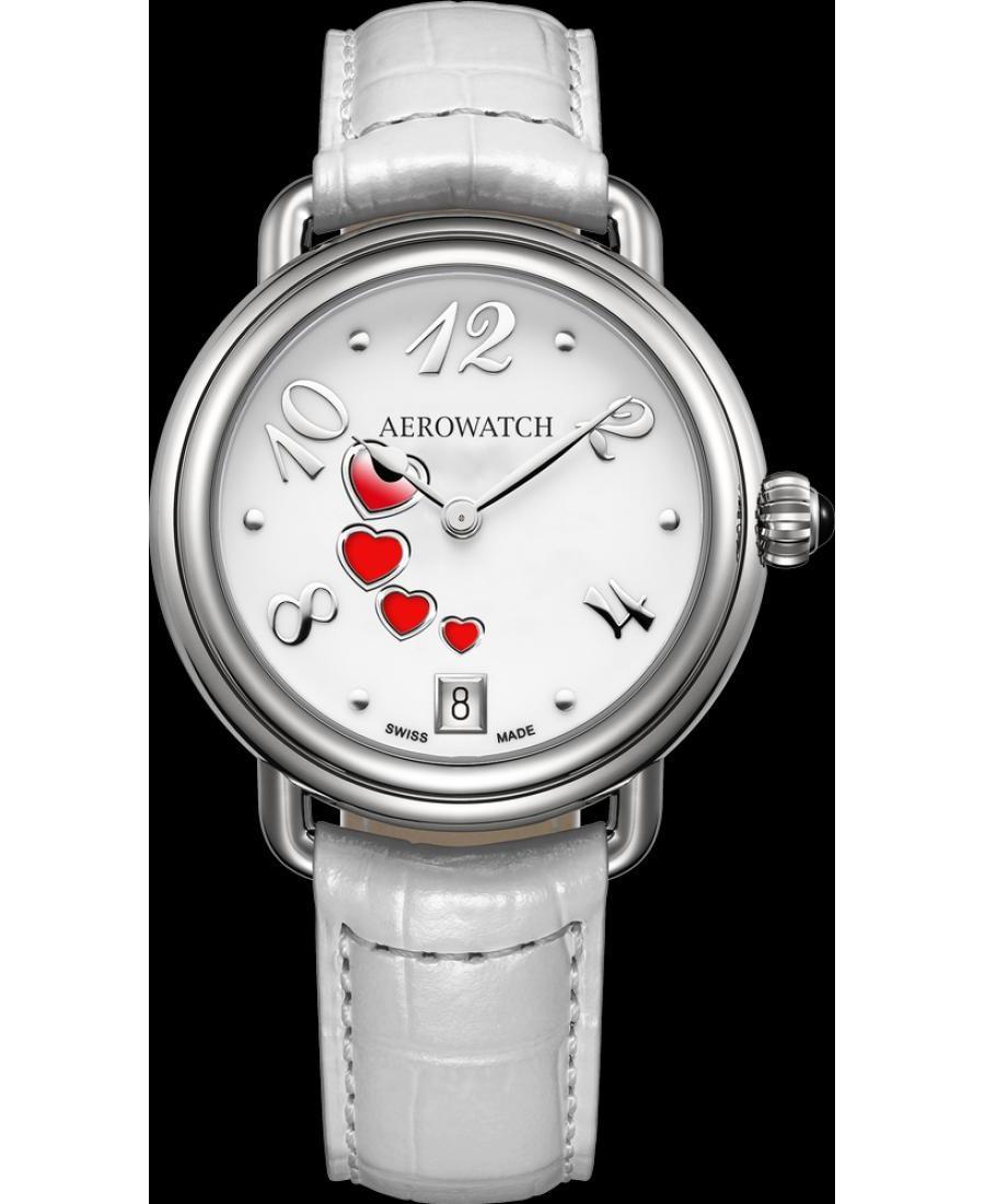 Moteriškas Swiss Kvarcinis Watch AEROWATCH 44960AA22