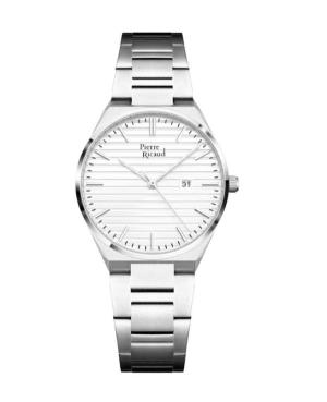 Moteriškas Classic Analog Kvarcinis Watch PIERRE RICAUD Sidabras Dial 32.1mm P51025.5113Q