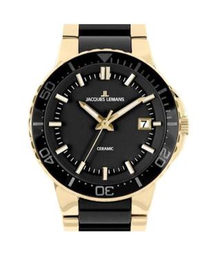Women Klasické Quartz Analog Watch JACQUES LEMANS 1-2165C Černá Dial image 5