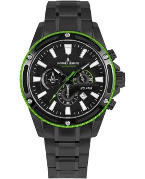 Men Quartz Analog Watch JACQUES LEMANS 1-2141H