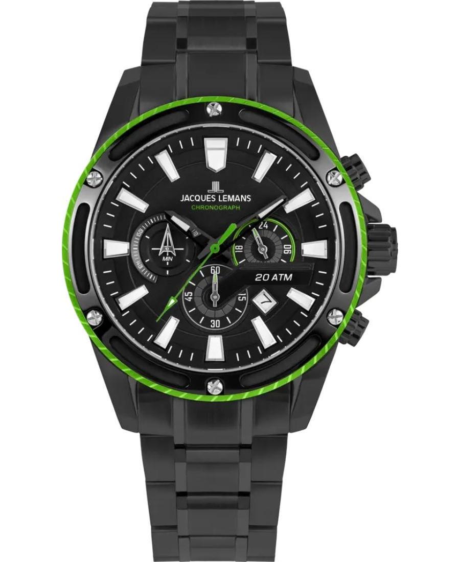 Vyriškas Kvarcinis Rodyklinis Watch JACQUES LEMANS 1-2141H