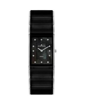 Kobiety klasyczny kwarcowy analogowe Zegarek JACQUES LEMANS 1-1940F Czarny Wybierz 24mm