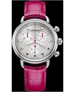 Women Luxury Swiss Quartz Watch Chronograph AEROWATCH 81105AA04