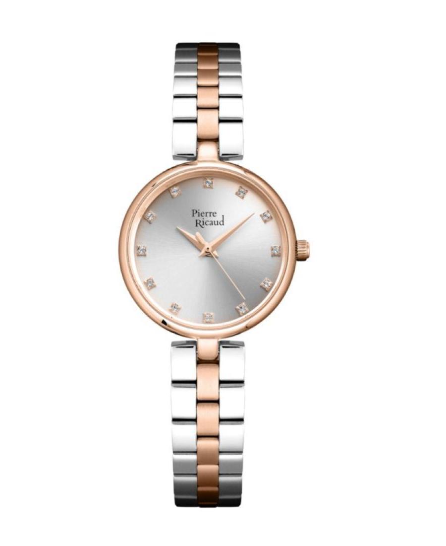 Moteriškas Classic Analog Kvarcinis Watch PIERRE RICAUD Silver color Dial 28mm P22174.R1R7Q