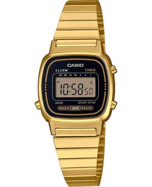 Kobiety Funkcjonalny Japonia kwarcowy cyfrowe Zegarek Budzik CASIO LA670WEGA-1EF Czarny Wybierz