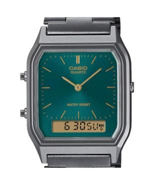 Moteriškas Su funkcijomis Klasikinis Modernus (fashion) Japoniškas Kvarcinis Rodyklinis Watch Alarm CASIO AQ-230EGG-3AEF Žalia D image 5