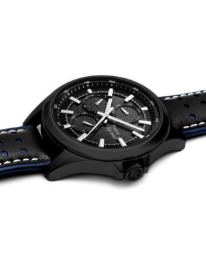Vyriškas Classic Analog Kvarcinis Watch PIERRE RICAUD Juodas Dial 50mm P97265.B214QF image 1