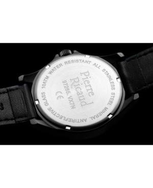 Vyriškas Classic Analog Kvarcinis Watch PIERRE RICAUD Juodas Dial 50mm P97265.B214QF image 6