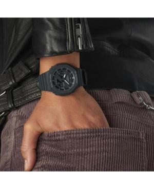 Mężczyźni sportowy Funkcjonalny Diver Japonia kwarcowy cyfrowe Zegarek Timer CASIO GMA-S2100-1AER G-Shock Czarny Wybierz 43mm image 7