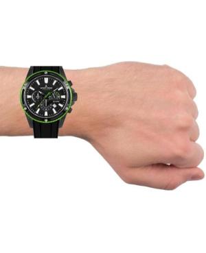 Men Sports Diver Quartz Analog Watch Chronograph JACQUES LEMANS 1-2141C Černá Dial 48mm image 1
