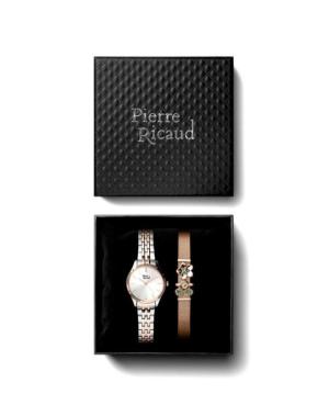 Women Classic Analog Quartz Watch PIERRE RICAUD Silver Dial 30mm P21018.R113Q148.9