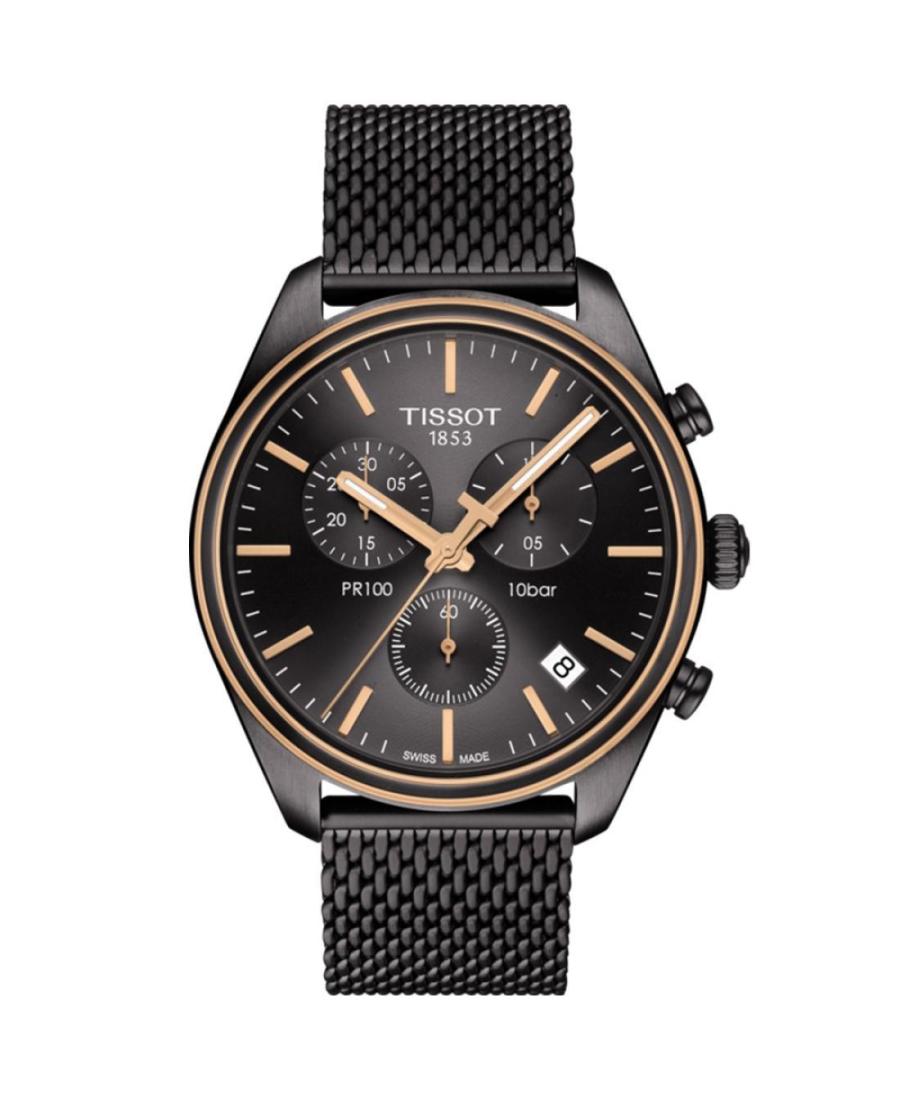 Мужские Классические Швейцарские Наручные Часы TISSOT T101.417.23.061.00