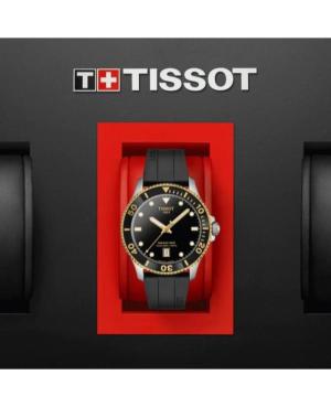 Men Sports Klasické Diver Swiss Quartz Analog Watch TISSOT T120.410.27.051.00 Černá Dial 40mm image 1