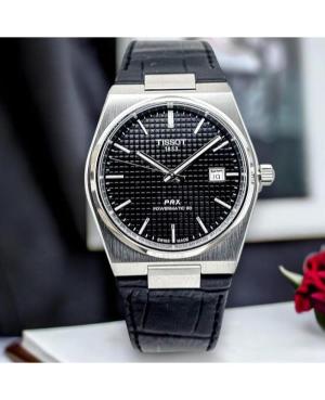 Men Classic Swiss Automatic Analog Watch TISSOT T137.407.16.051.00 Black Dial 40mm image 5